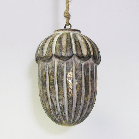 Acorn Ornament Gold Foil