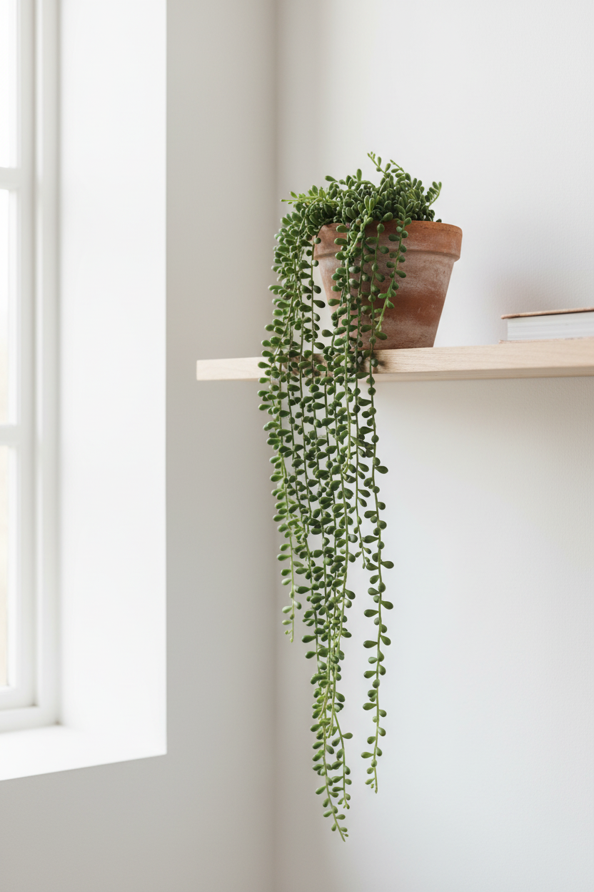 Plante succulente pleureuse