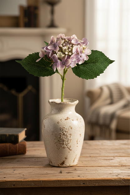 Budding Hydrangea Spray Lavender