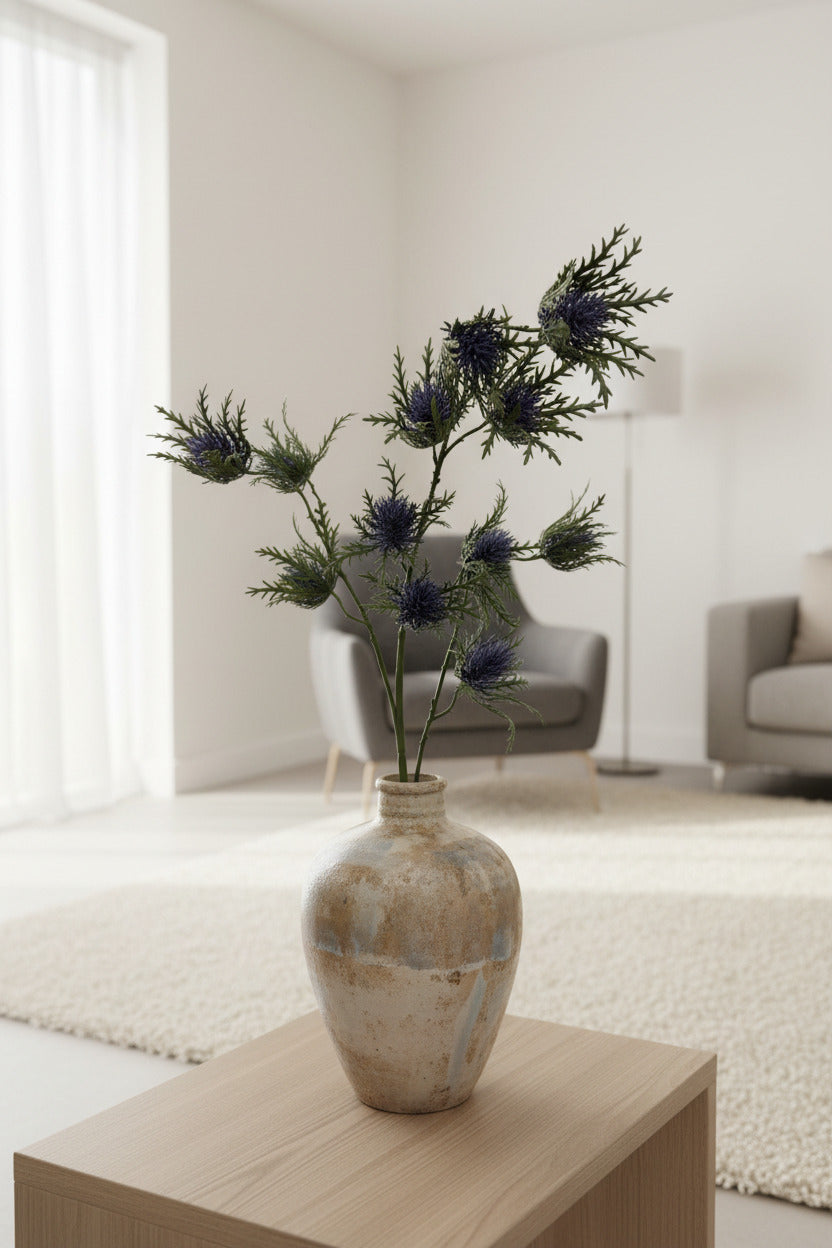 Sea Holly Spray Light Purple