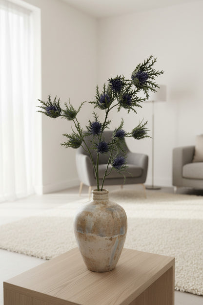 Sea Holly Spray Light Purple