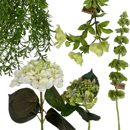Natural Touch Hydrangea White