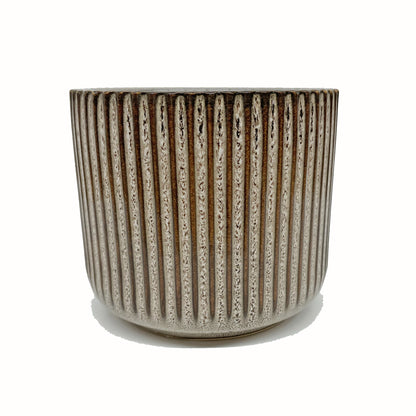 Ceramic Flower Planter Taupe