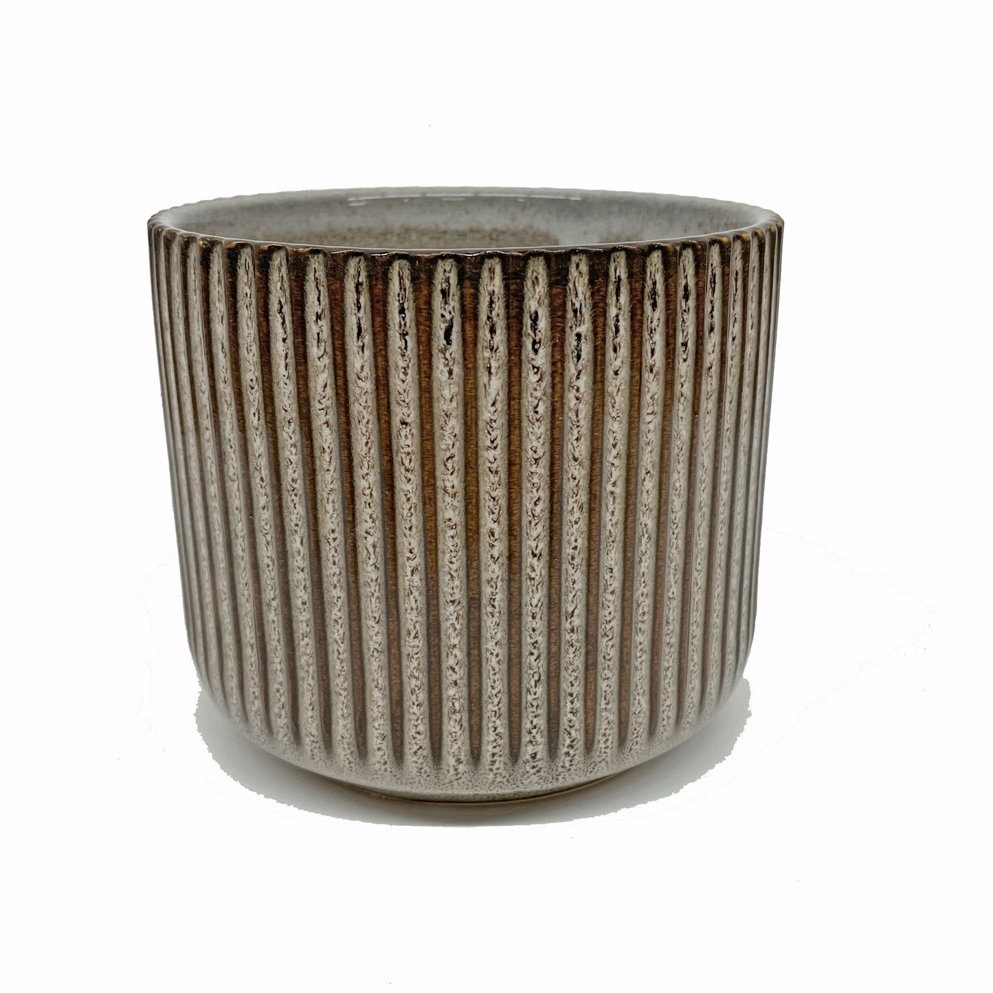 Ceramic Flower Planter Taupe