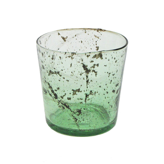 Tapered Vase - Green Recycled Glass