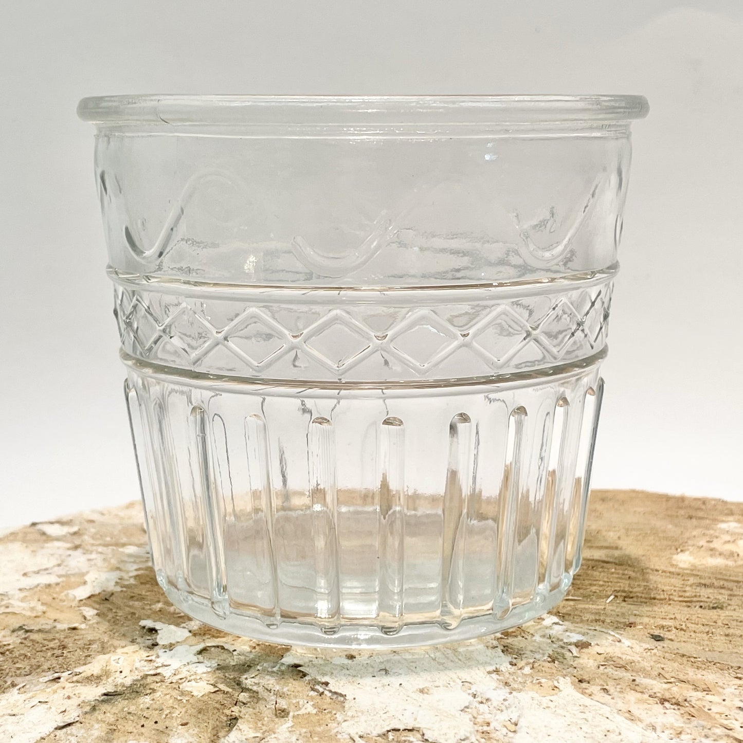 Glass Vase Wide Short - Assorted Designs